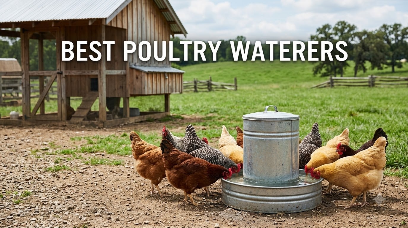 best poultry waterers