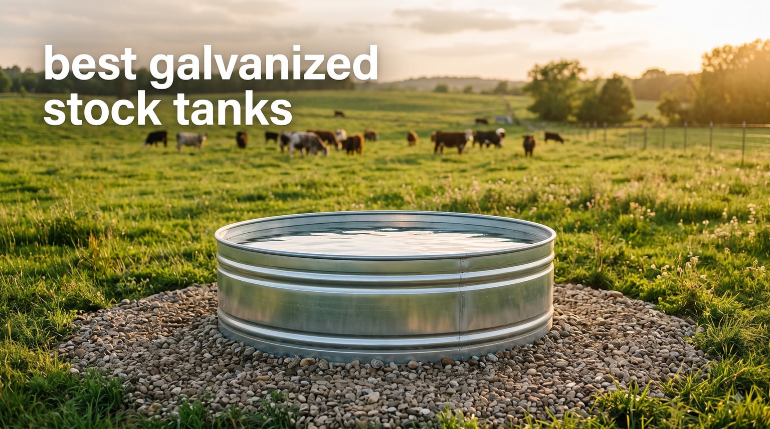 best galvanized stock tanks