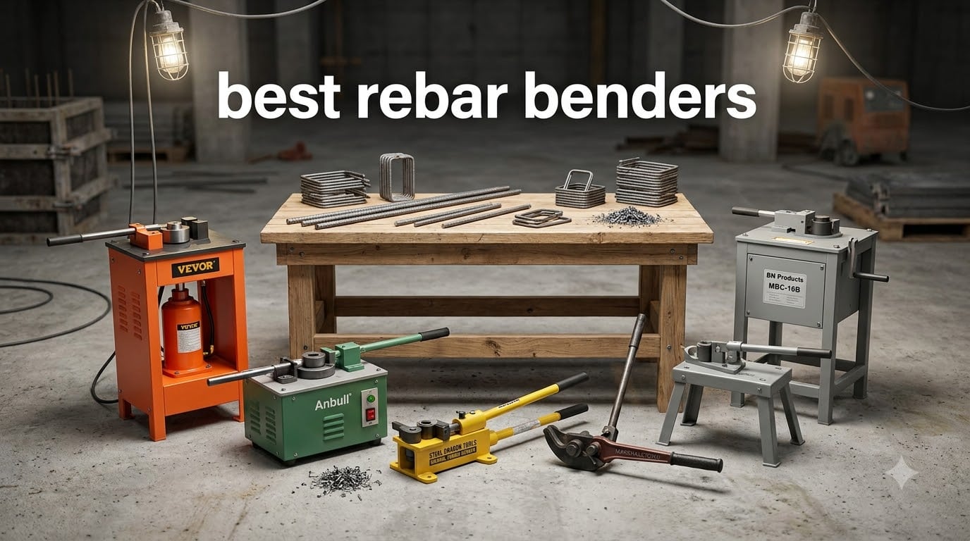 best rebar benders