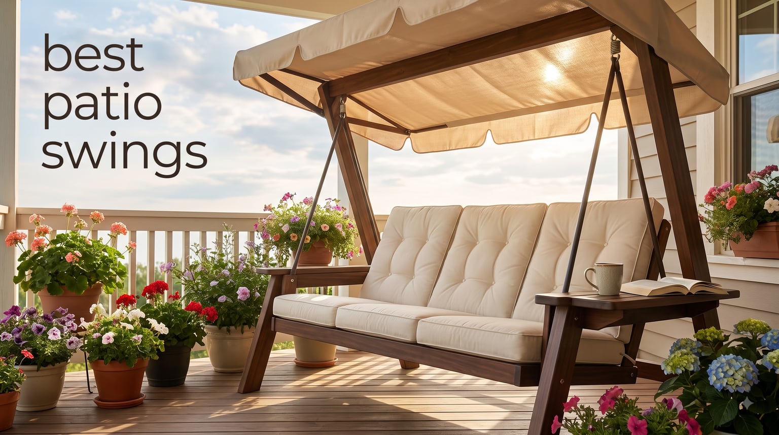 best patio swings