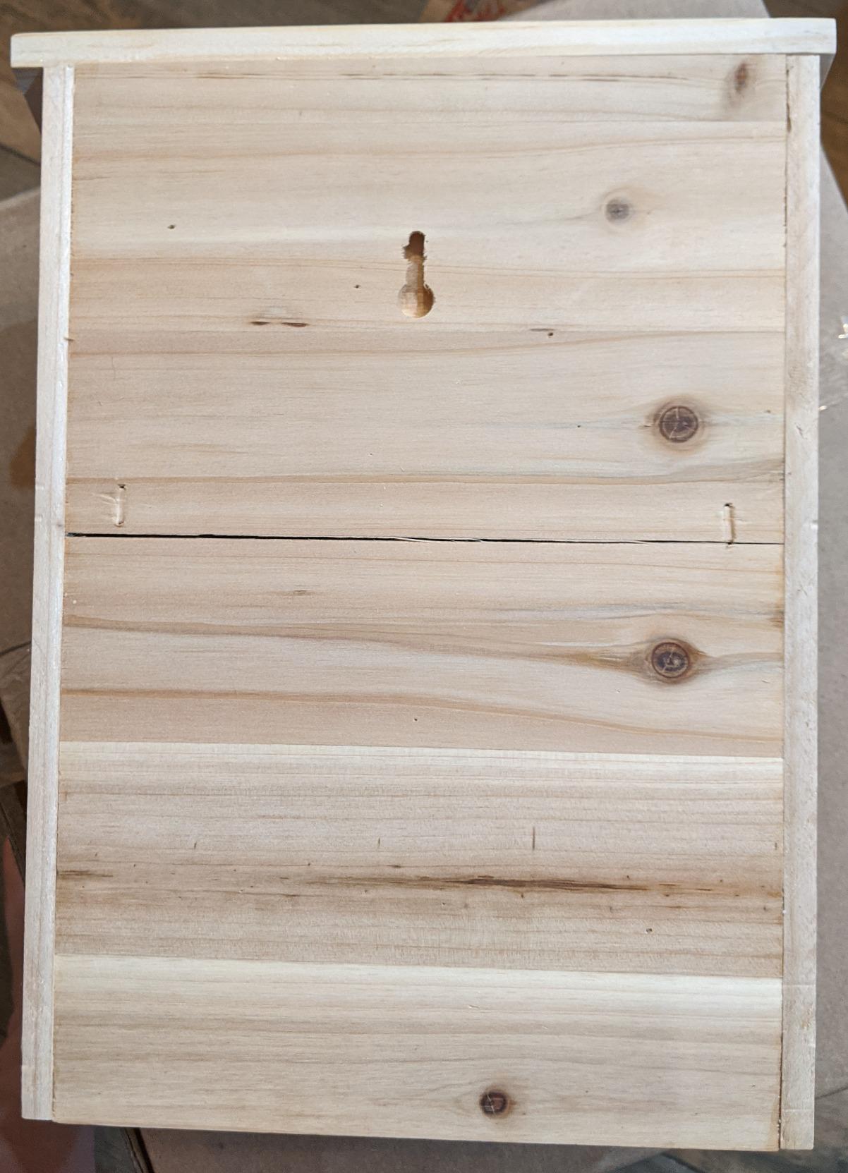 North States - Outdoor Bat House for Mosquito Control with 3 Roosting Chambers, Holds 75 Brown Bats - Natural Wood customer photo 2