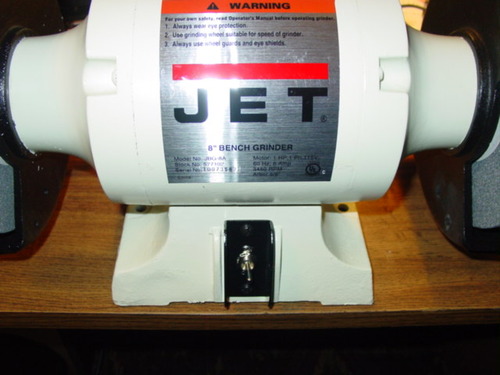 JET 8-Inch Bench Grinder, 3450 RPM, 1/2 HP, 120V 1Ph (Model JBG-8) customer photo 1