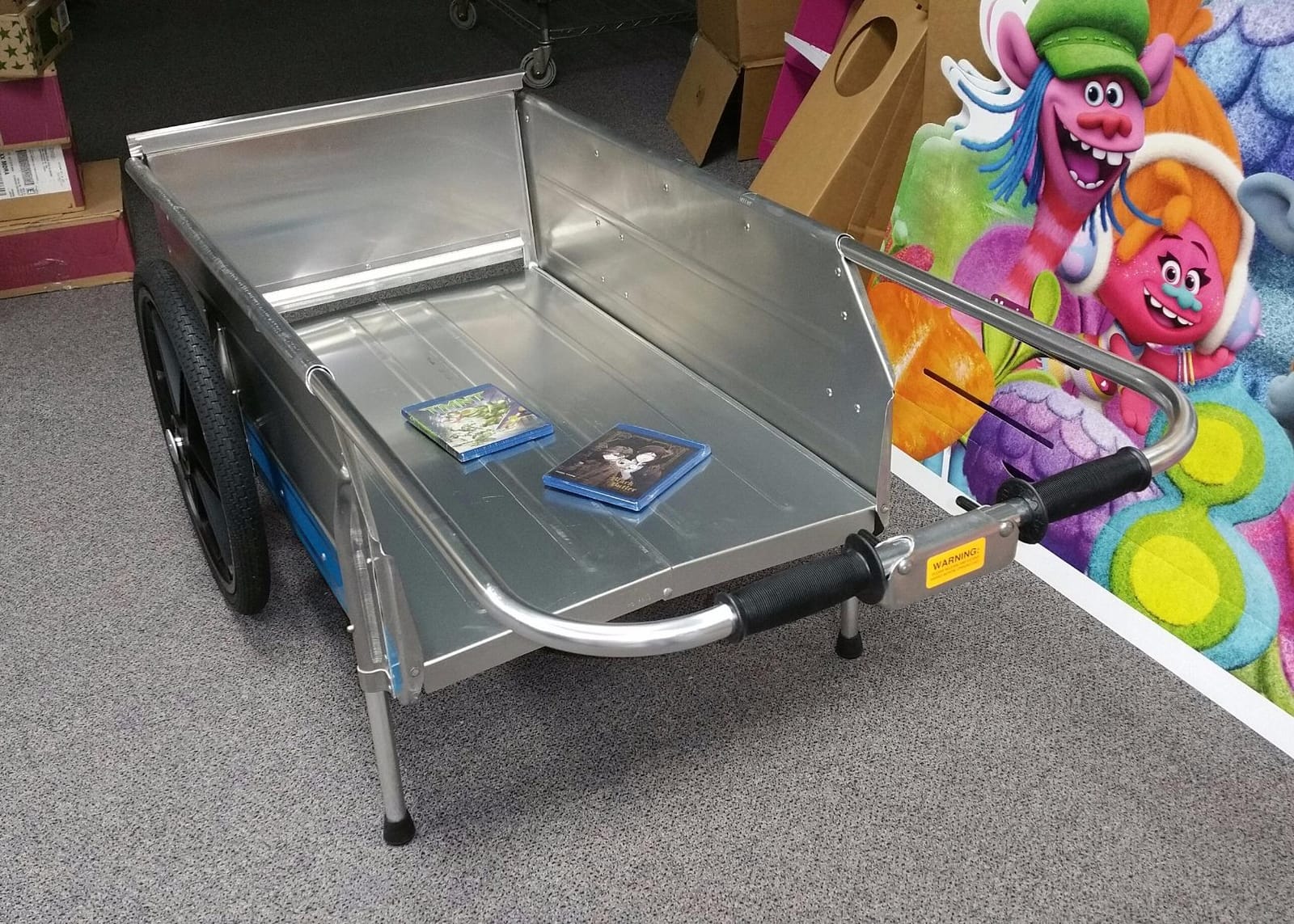 Tipke 2100 Marine Fold-It Utility Cart | Portable Rolling Cart with Wheels, Folds for Compact Storage, for Boat, Dock, Beach, Camping, Sports & Yard Use customer photo 1