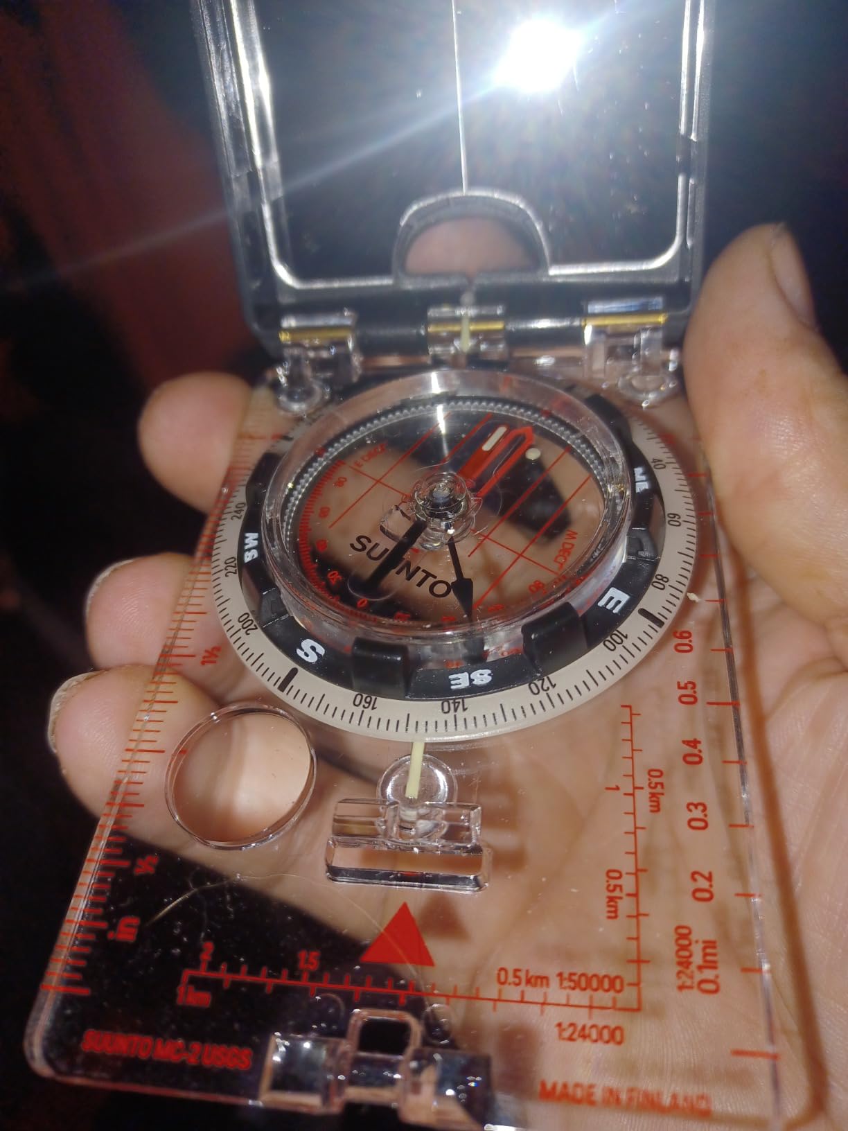 SUUNTO MC-2 Compass: Top-of-The-line Compass for Professionals & serious Hikers customer photo 1