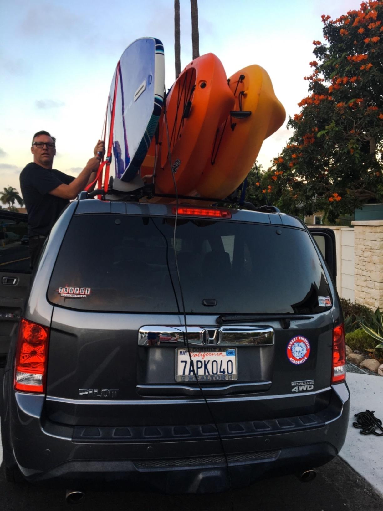 Thule 830 The Stacker (4) Kayak Carrier | Stacker Kayak Carrier for 4 Kayaks - Folds Flat, Universal Fit customer photo 2