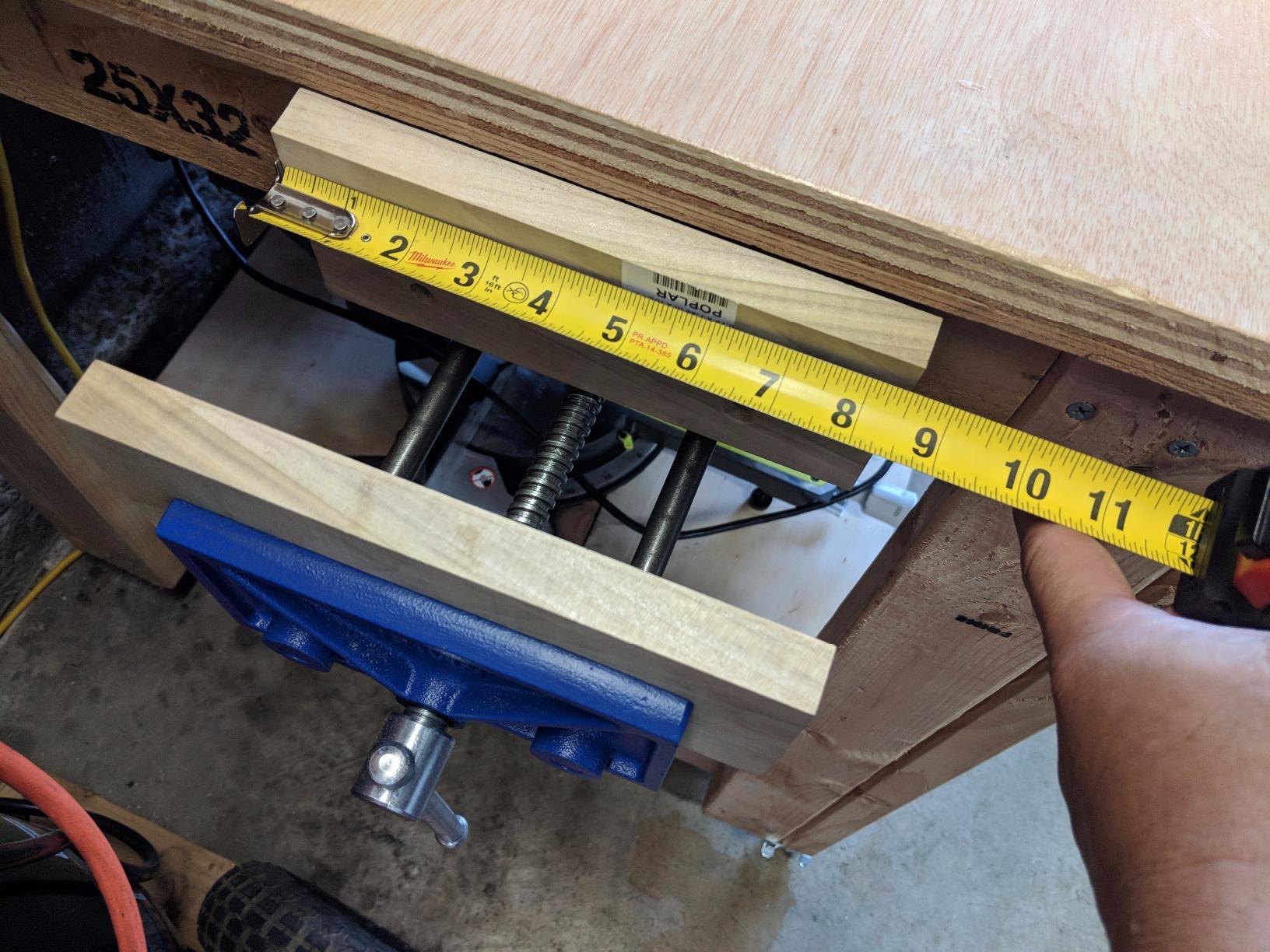 IRWIN Tools Woodworker's Vise, 6 1/2