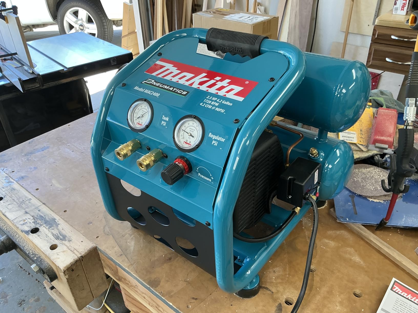 Makita MAC2400 2.5 HP Big Bore Air Compressor customer photo 1