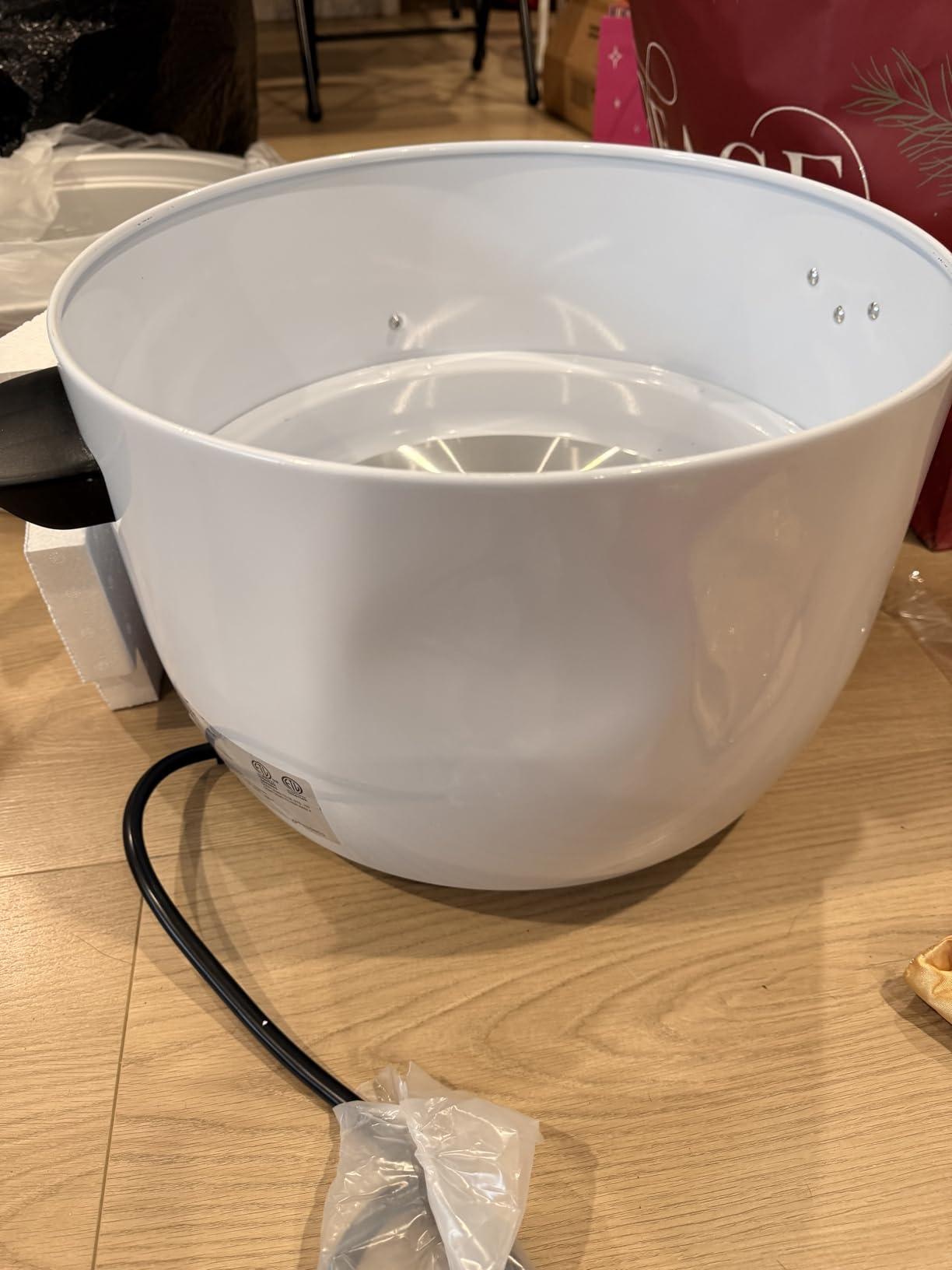Aroma Housewares 60-Cup (Cooked) (30-Cup UNCOOKED) Commercial Rice Cooker (ARC-1033E), White customer photo 1