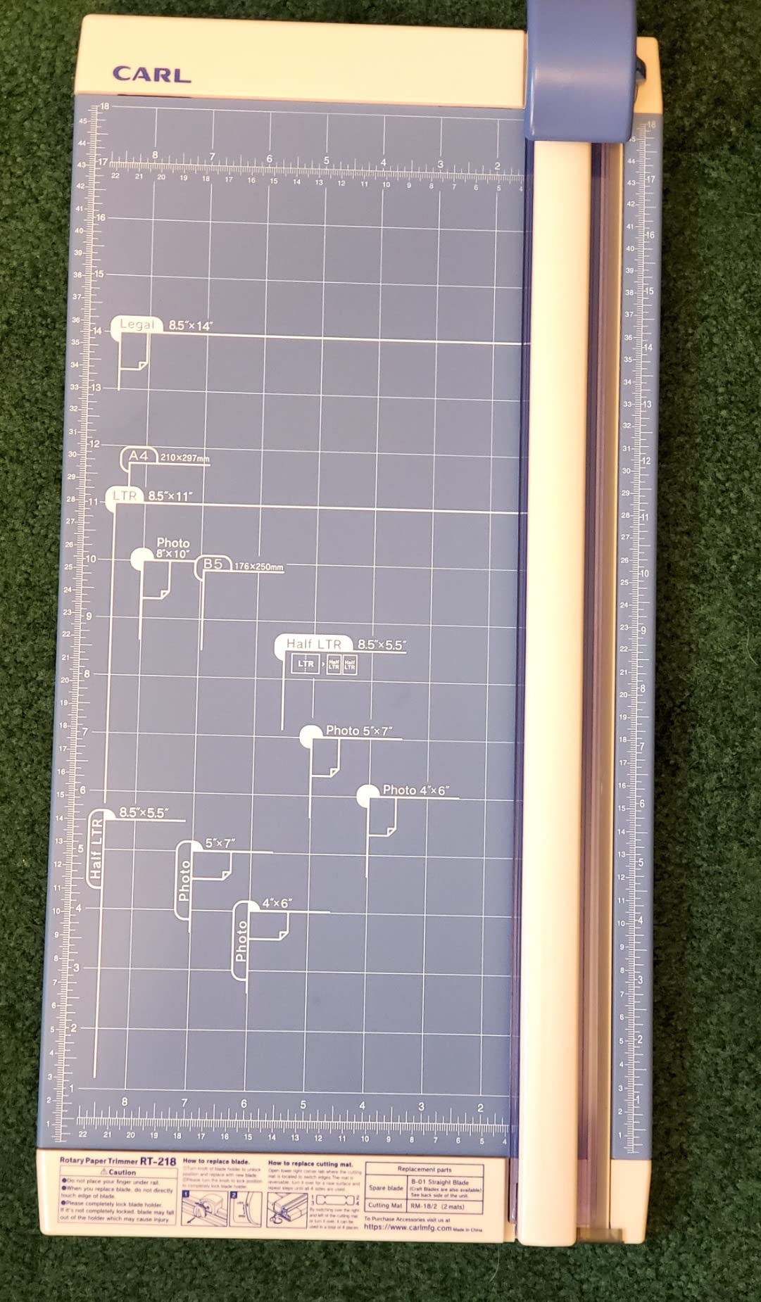 CARL Professional Rotary Paper Trimmer 18 inch customer photo 1