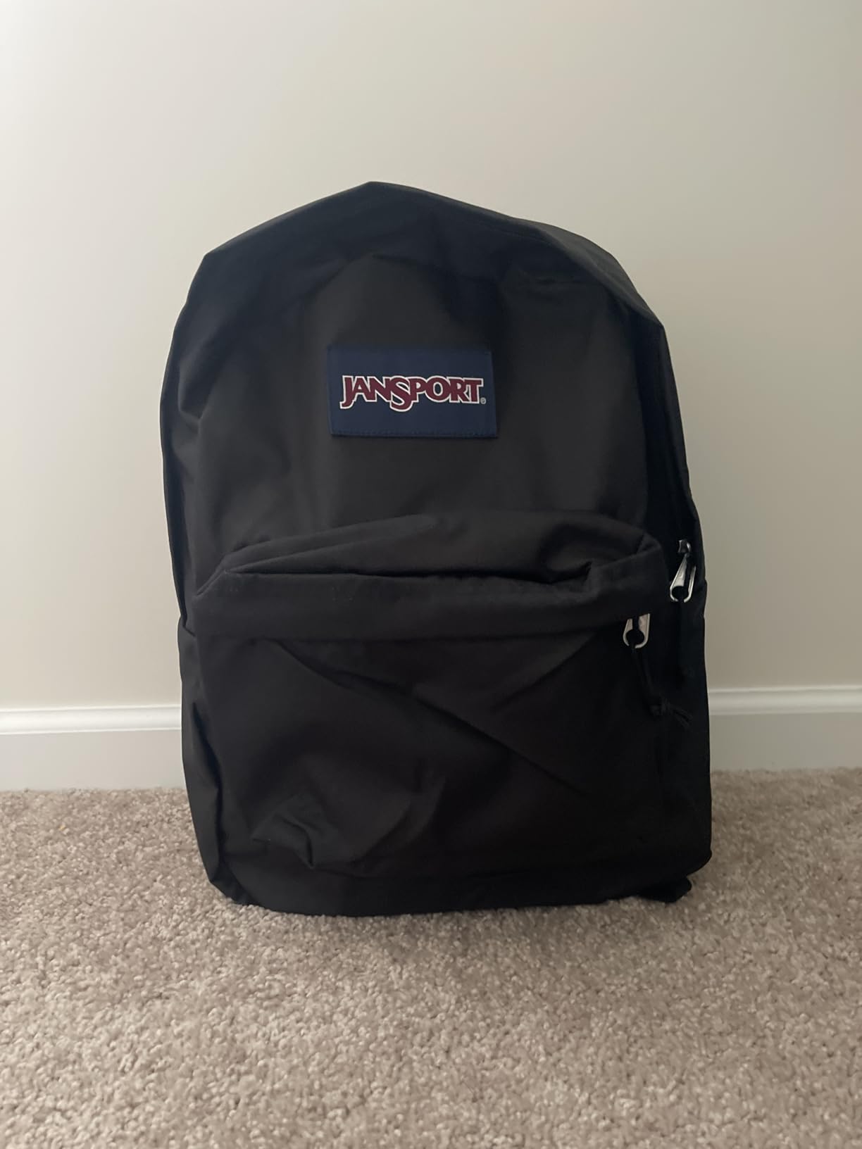 JanSport SuperBreak One Backpacks - Durable, Lightweight Bookbag with 1 Main Compartment, Front Utility Pocket with Built-in Organizer - Premium Backpack, Black customer photo 2