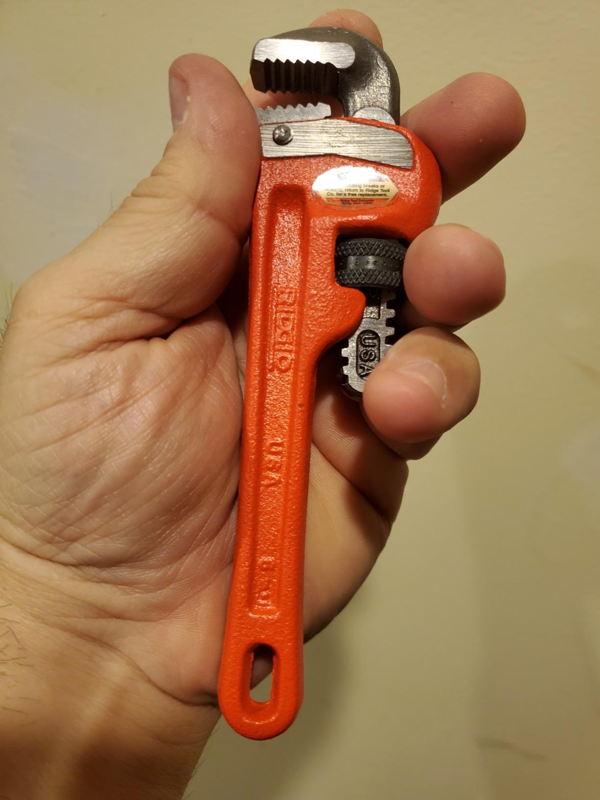 RIDGID 31000 Model 6 Heavy-Duty Plumbing Straight 6