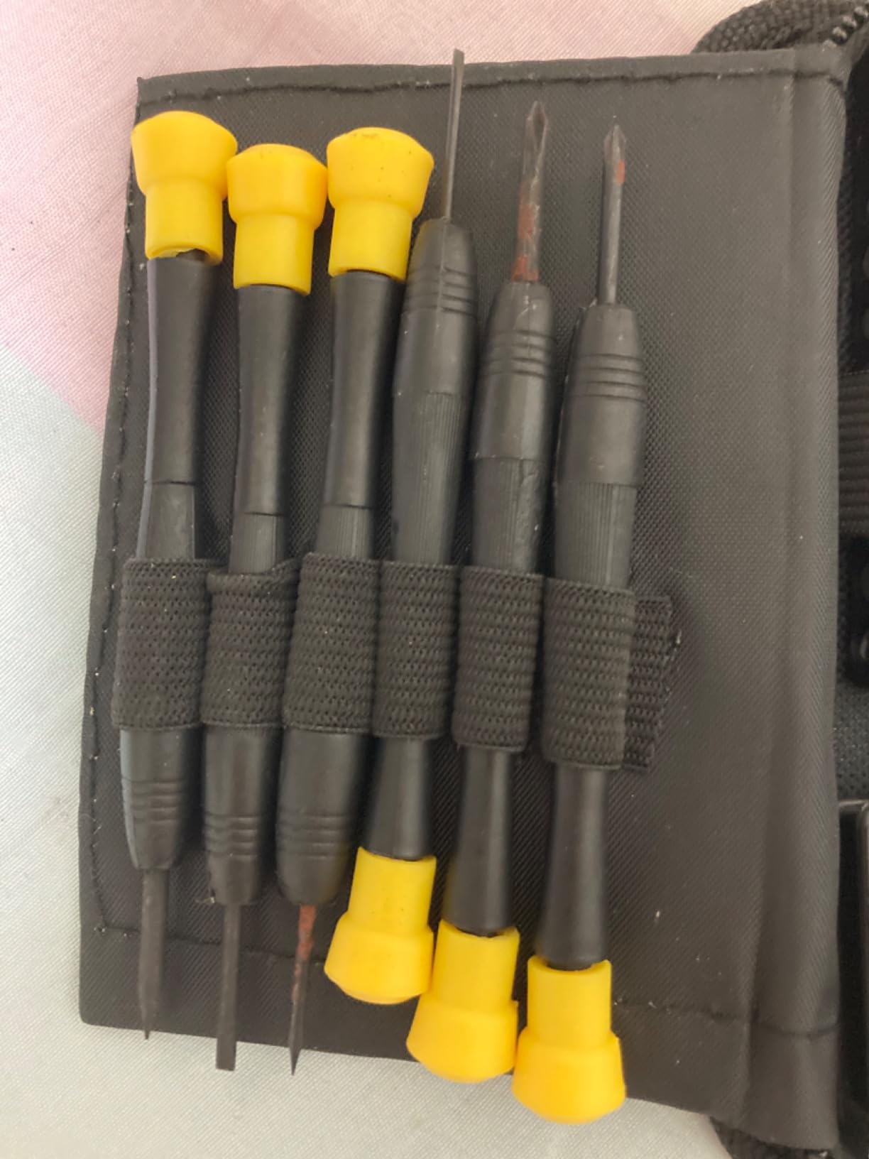Mini Tool Set, 25 pc Tool Kit, Precision Screwdriver Set, Long Reach Tweezers, Needle Nose Pliers, Sockets with Driver Handle and Interchangeable Bits customer photo 2
