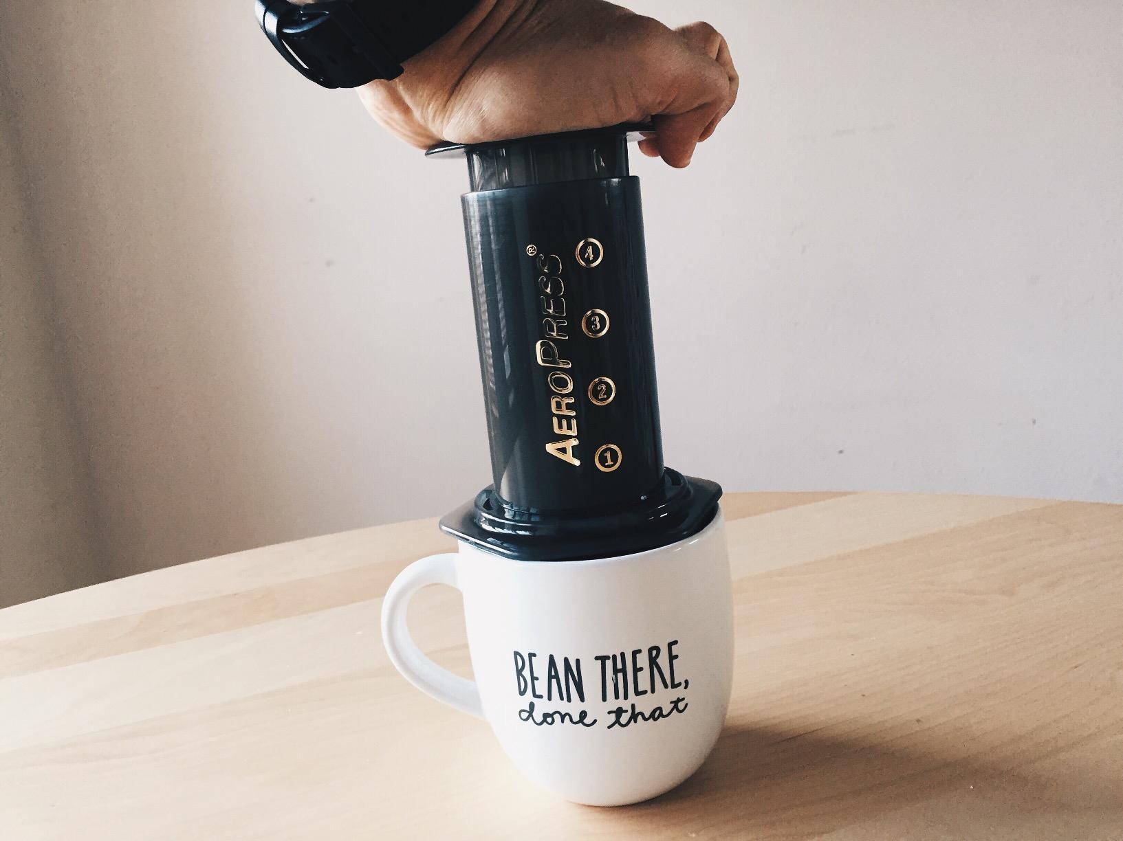 AeroPress Original Coffee Press, French Press, Pour-Over & Espresso Style | All-in-One Manual Coffee Maker, 2-Minute Brew, Less Bitterness, More Flavor, Portable, Travel & Camping customer photo 2
