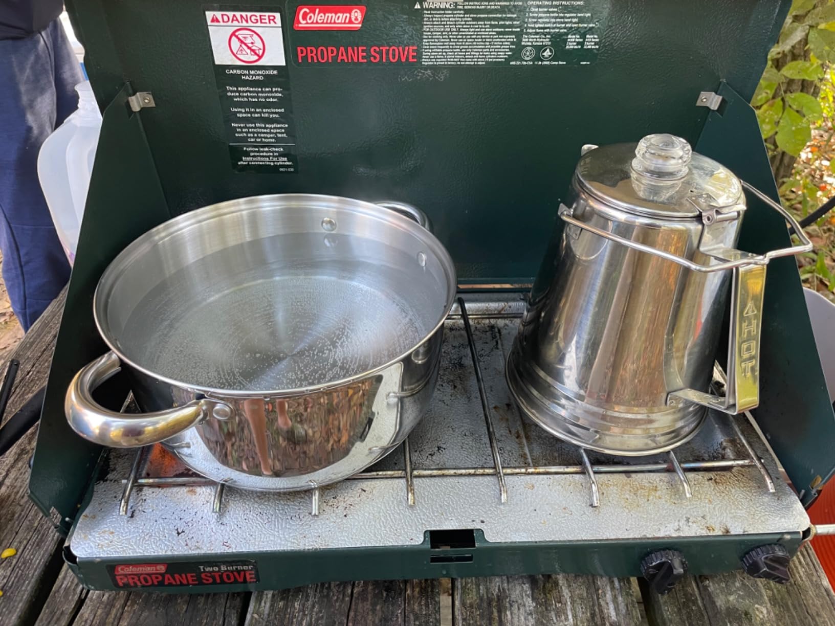 Stansport Stainless Steel Camping Cookware Set - Durable Nesting Mess Kit for Backpacking, Hiking & Outdoor Cooking - Compact Portable Pot & Pan with Carry Bag - Multiple Sizes for Family to Solo Use customer photo 2