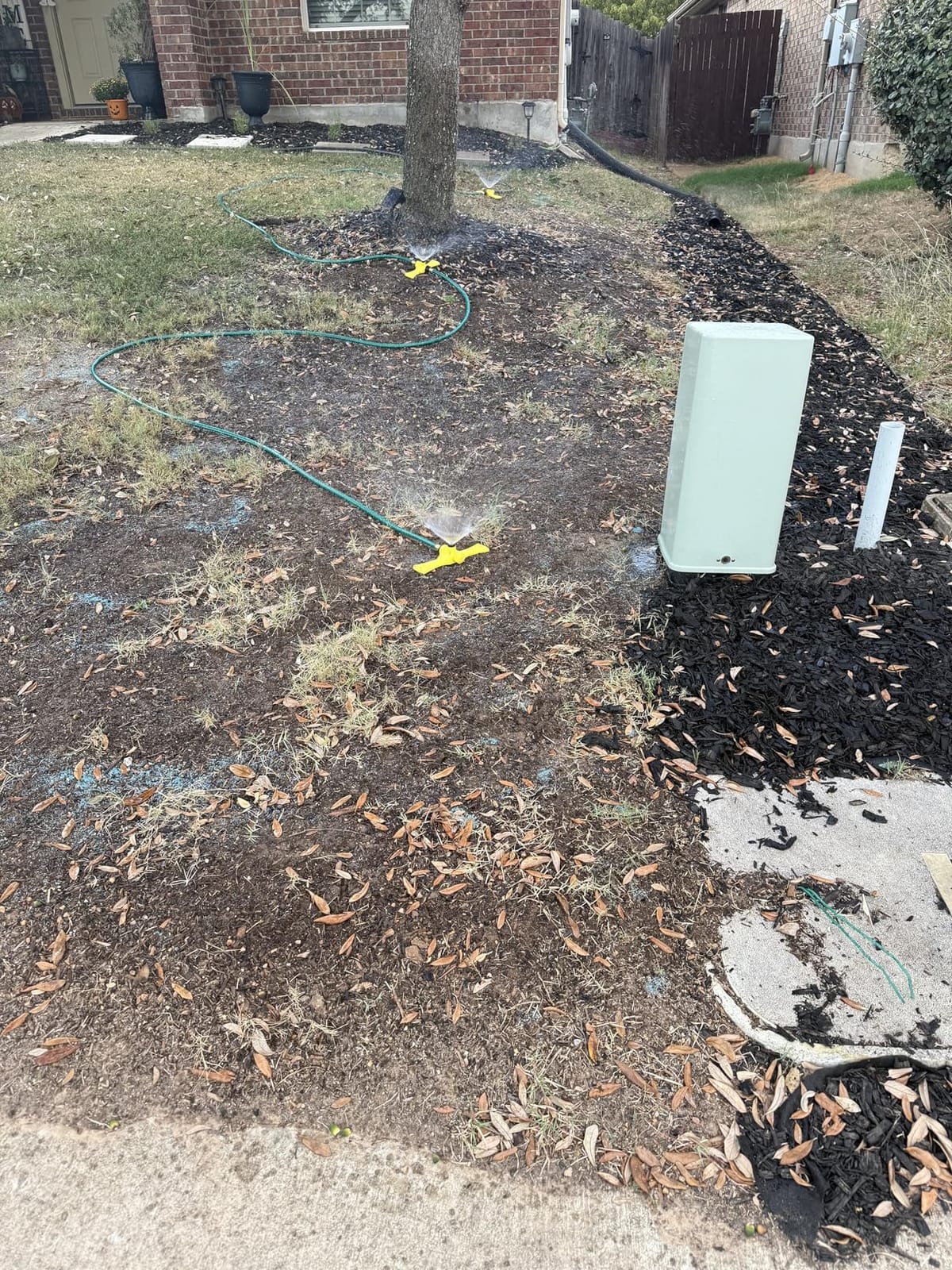 Orbit Port-A-Rain Above-Ground Sprinkler System, Green - 58092 customer photo 2