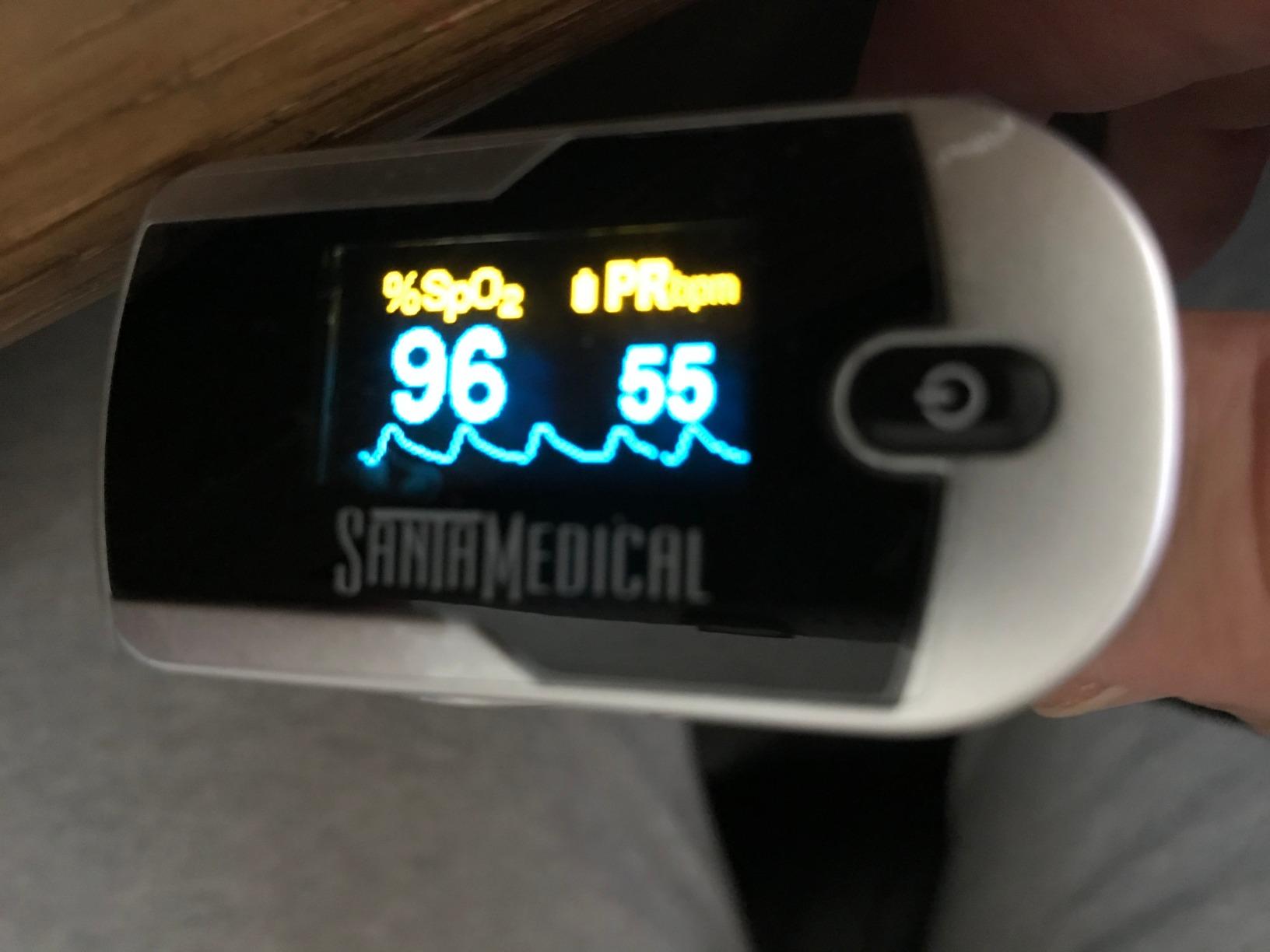 Santamedical Generation 2 Fingertip Pulse Oximeter with Lanyard customer photo 1