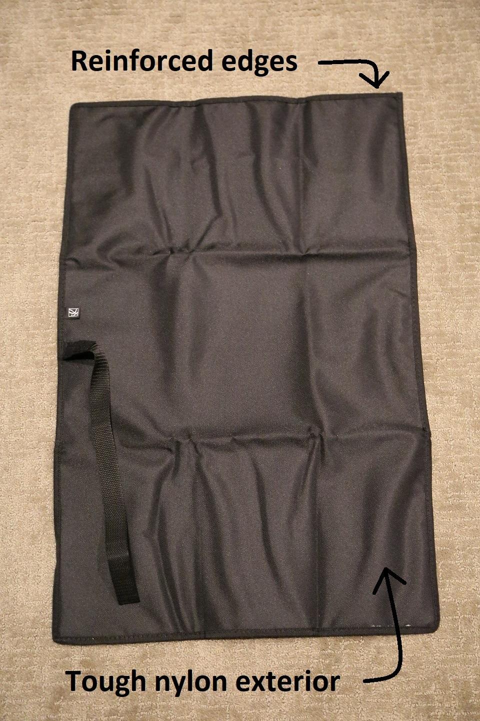 J.L. Childress X-Large Full Body Portable Changing Pad for Babies, Black, X-large 30x19 padded & portable diaper changing mat is water-resistant, wipeable & folds compact to fit in baby diaper bag customer photo 2