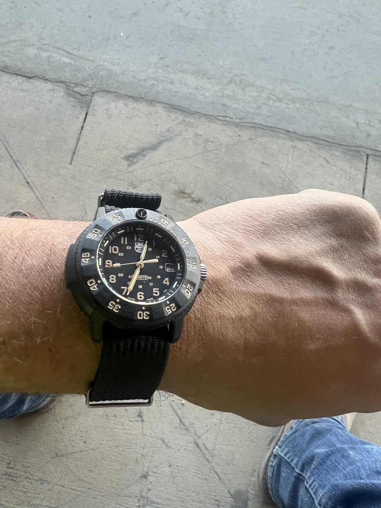 Luminox - Original Navy Seal- Mens Watch - Military Dive Watch - Date Function - 200m Water Resistant - Mens Watches - Made in Switzerland customer photo 1