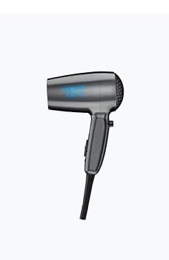 Conair 1875 Watt Travel Hair Dryer | Dual Voltage Folding Handle Travel Hair Dryer for All Hair Types, Gray, 124AMZL customer photo 1