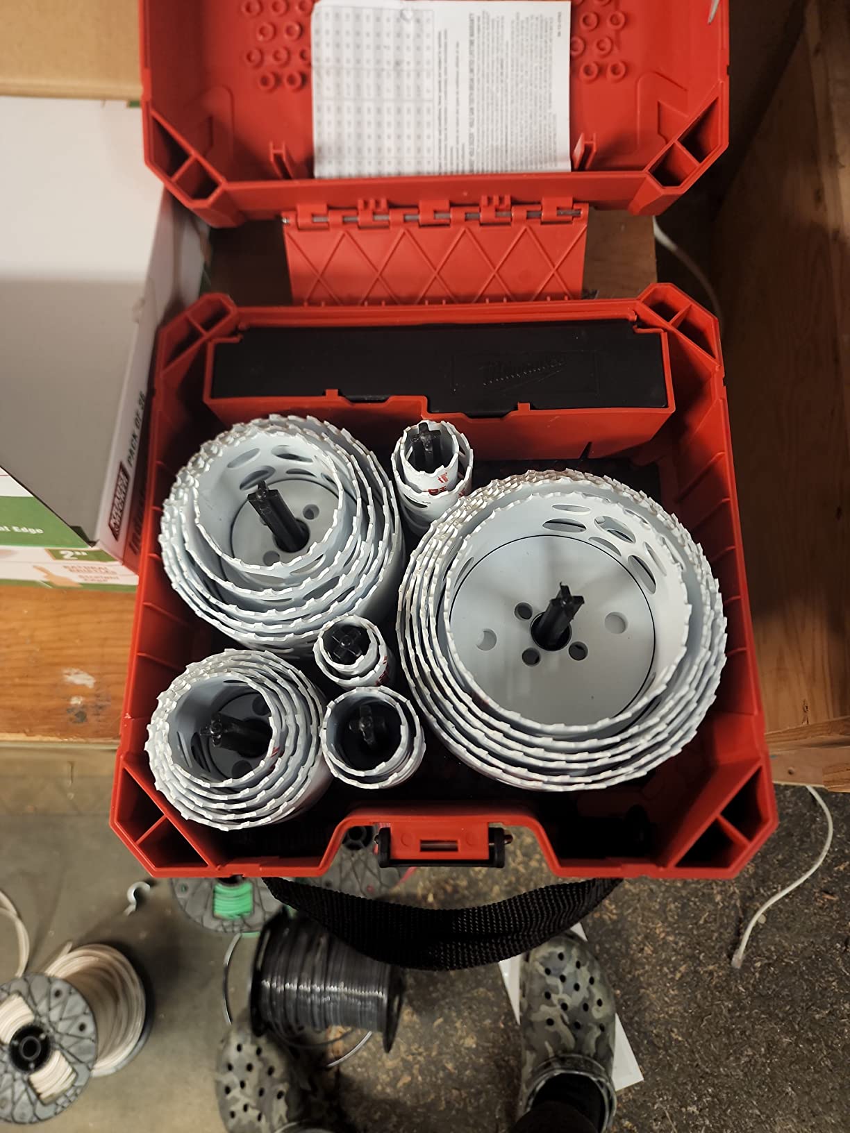 Milwaukee 49-22-4185 All Purpose Professional Ice Hardened Hole Saw Kit 28 Piece customer photo 1