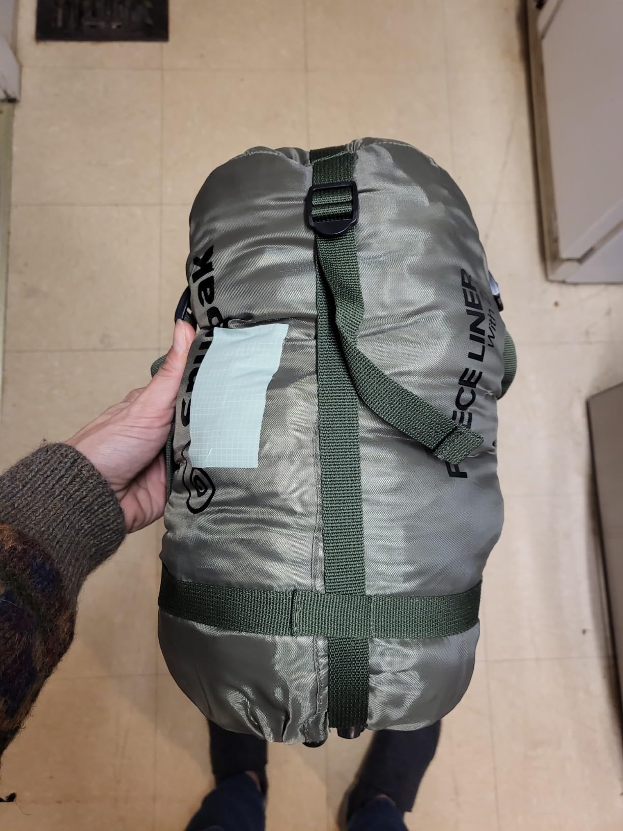 Snugpak Fleece Sleeping Bag Liner with Side Zip customer photo 2