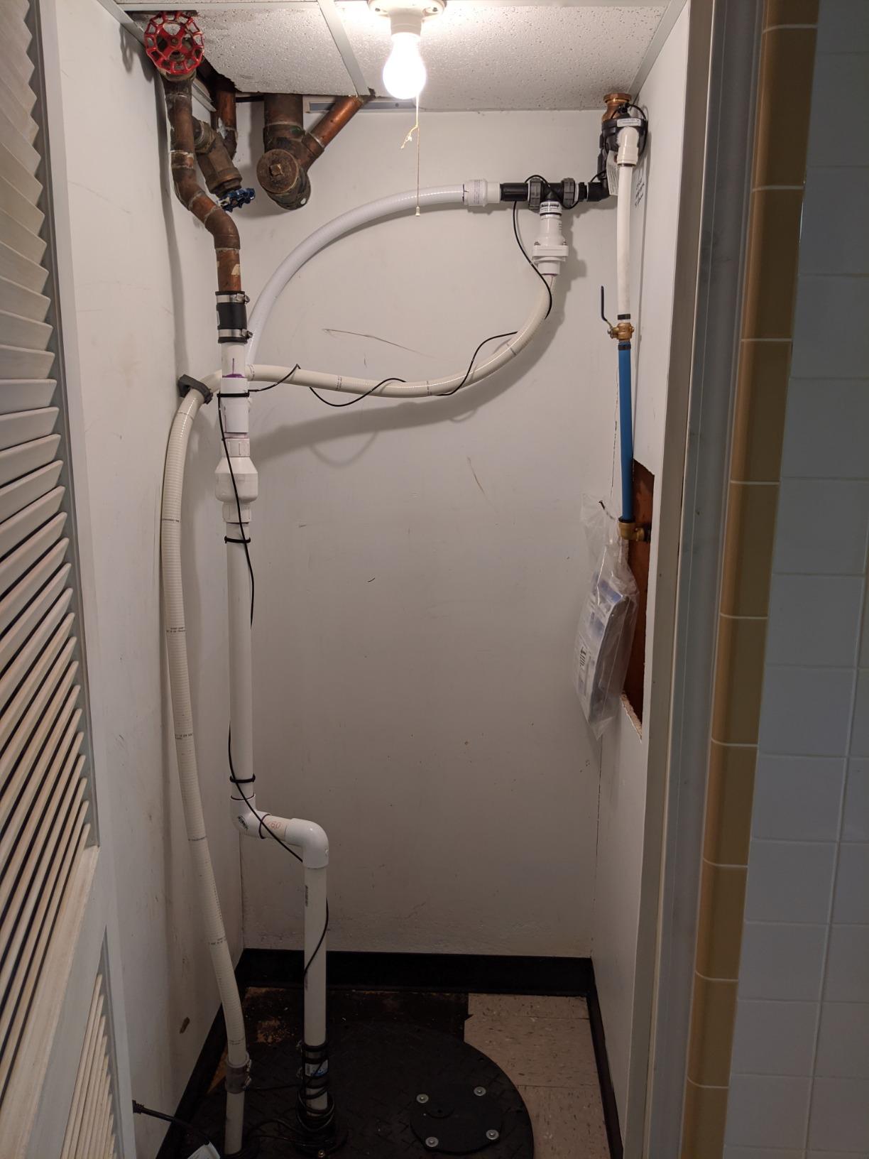 RB750-AVB Water Powered Backup Sump Pump with Back-flow Prevention Vacuum Breaker and Water Alarm customer photo 1