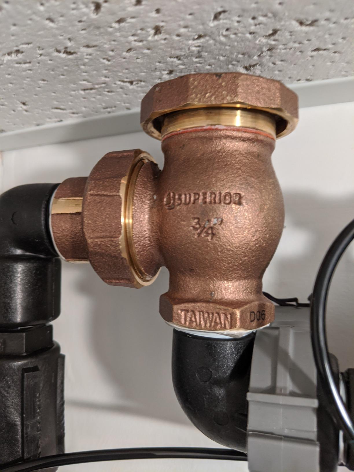 RB750-AVB Water Powered Backup Sump Pump with Back-flow Prevention Vacuum Breaker and Water Alarm customer photo 2