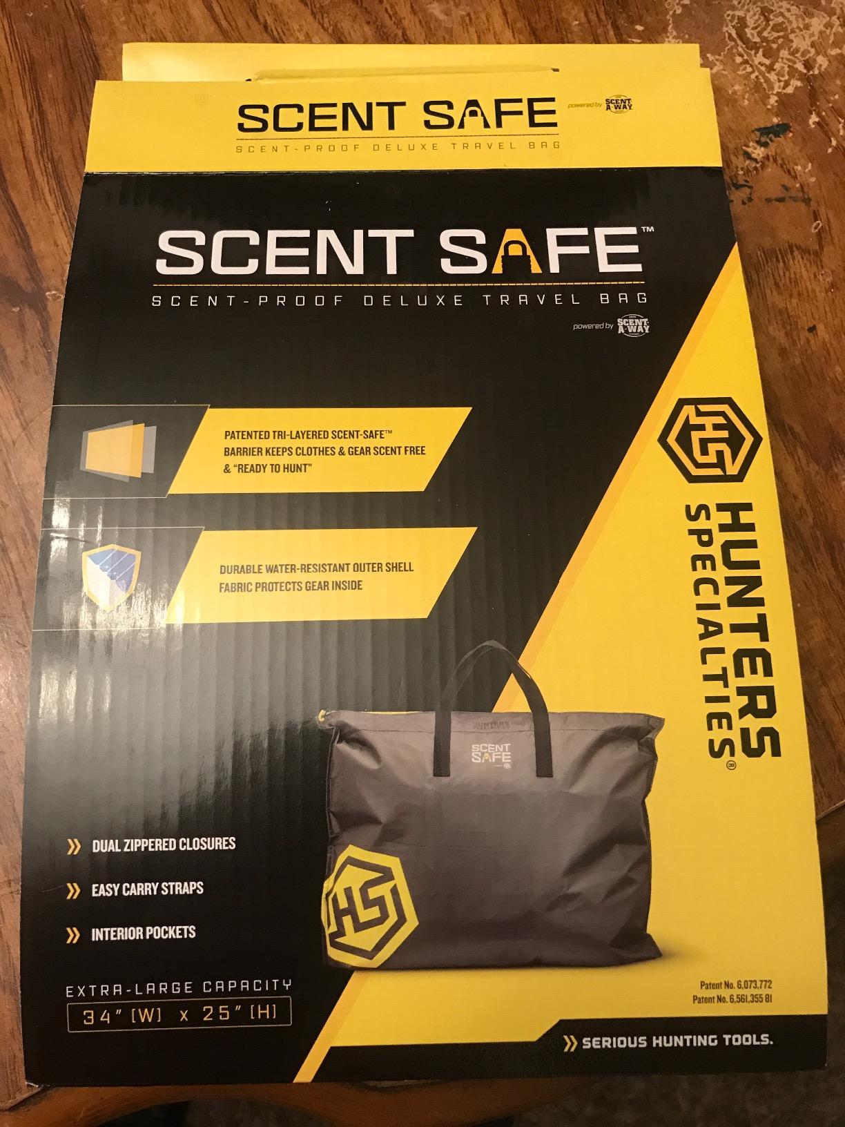 Hunters Specialties Scent-A-Way Scent-Safe Deluxe Travel Scent Bag | Scent Lock Bags for Hunting Clothing, Scent Proof Bag, Scent Free Bag for Hunting Accessories & Hunting Equipment customer photo 1