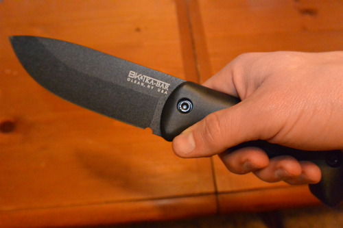 KA-BAR Becker BK2 Campanion Fixed Blade Knife, Carbon Steel customer photo 2