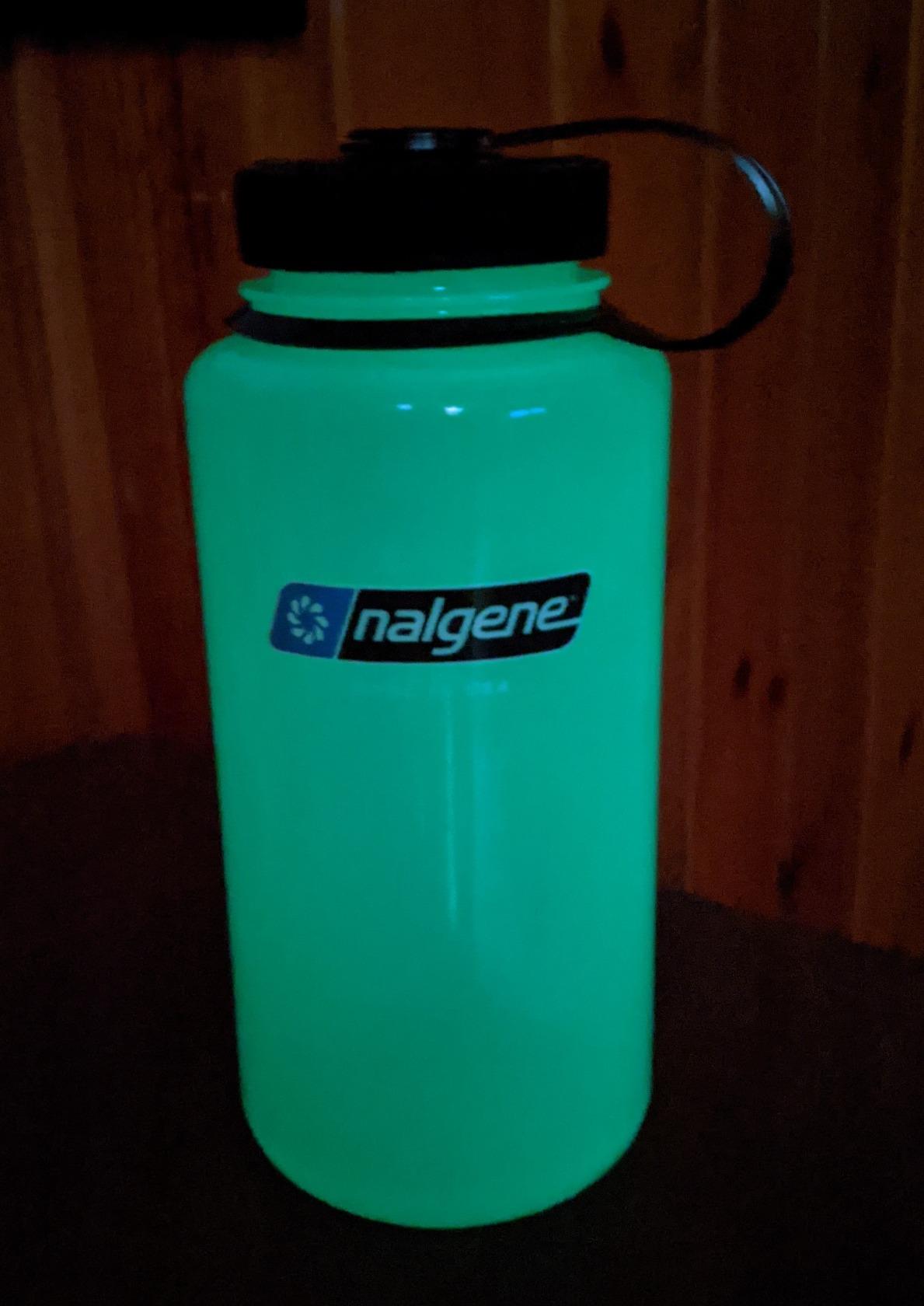 Nalgene Wide Mouth Water Bottle, Blue, 32 oz | BPA Free customer photo 2