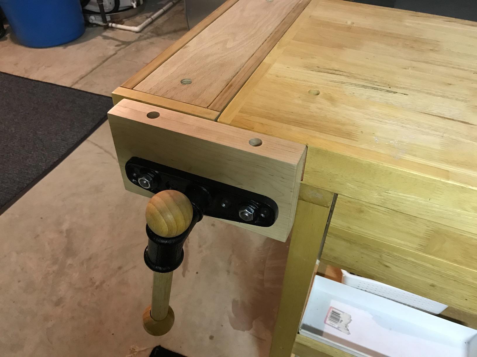 Rockler Quick Release Front Vise - 9