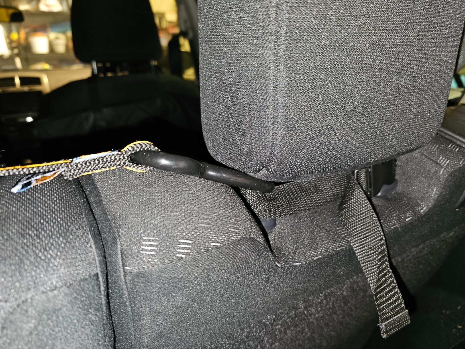 Kurgo Auto Zip Line, Backseat Zipline Harness Tether for Car Travel | Backseat Zipline Tether for Dogs, Reduce Distracted Driving, Quick & Easy Install, Durable Steel Hardware, Fits Most Vehicles customer photo 2