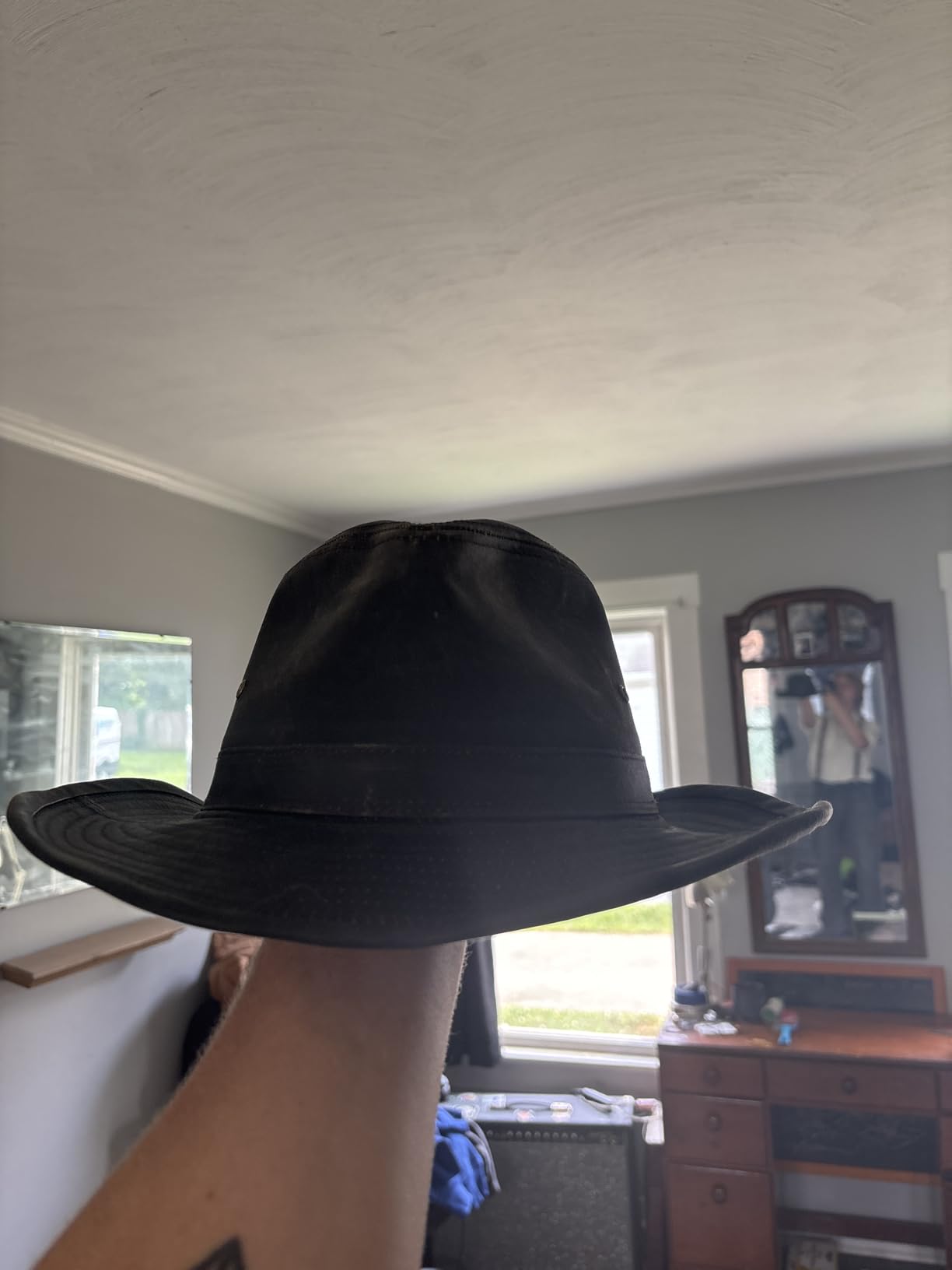Dorfman - Outback Hat for Men, Weathered Cotton, UPF50+ UV Protection customer photo 1