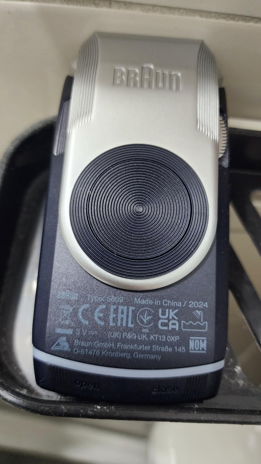 Braun Electric Razor for Men, M90 Mobile Electric Shaver, Precision Trimmer, Washable customer photo 2