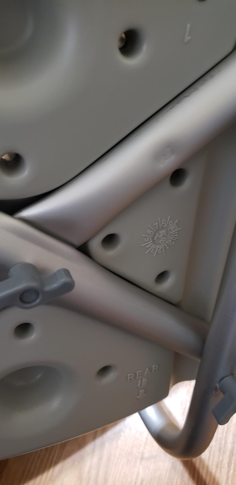 Drive Medical Shower Chair with Back and Suction Feet, Gray | Adjustable Bathroom Bench Features Contoured Seat and Suction Feet for Lightweight, Durable Bathing Support customer photo 1