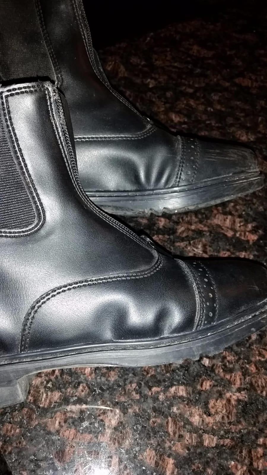 TuffRider Children's Starter Front Zip Paddock Boots | Durable, Easy to Clean Water-Resistant Horse Riding Boots for Kids customer photo 1