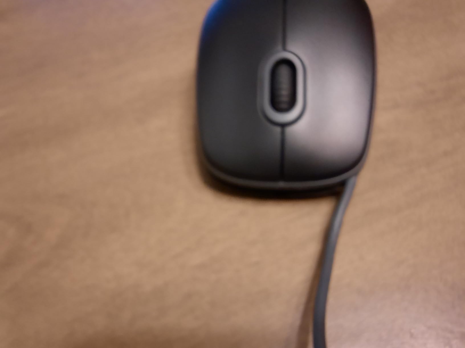 Logitech MK120 Full Size Wired Keyboard and Mouse Combo - Black customer photo 2