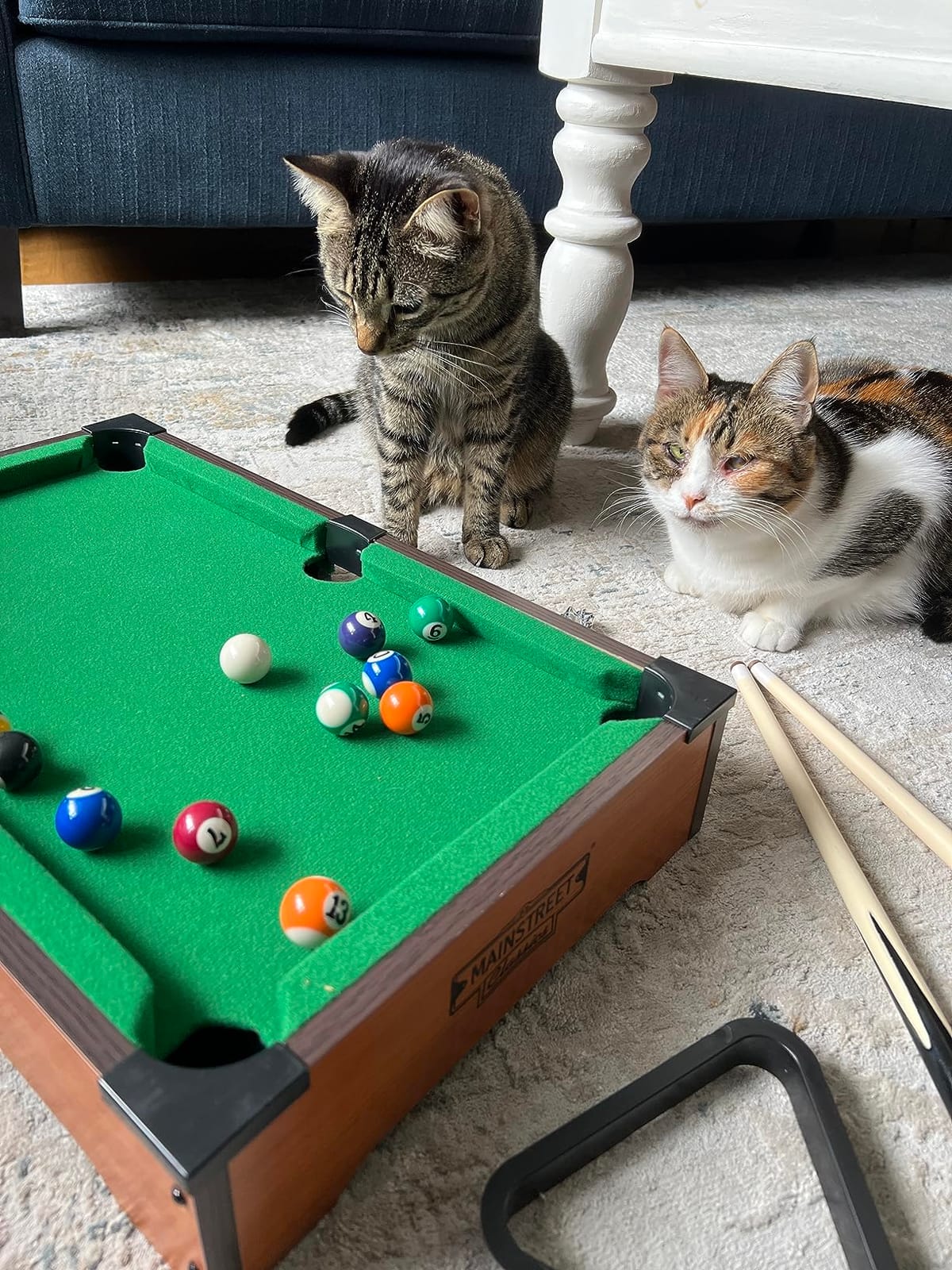 Mainstreet Classics 20-Inch Table Top Miniature Billiard/Pool Game Set customer photo 2