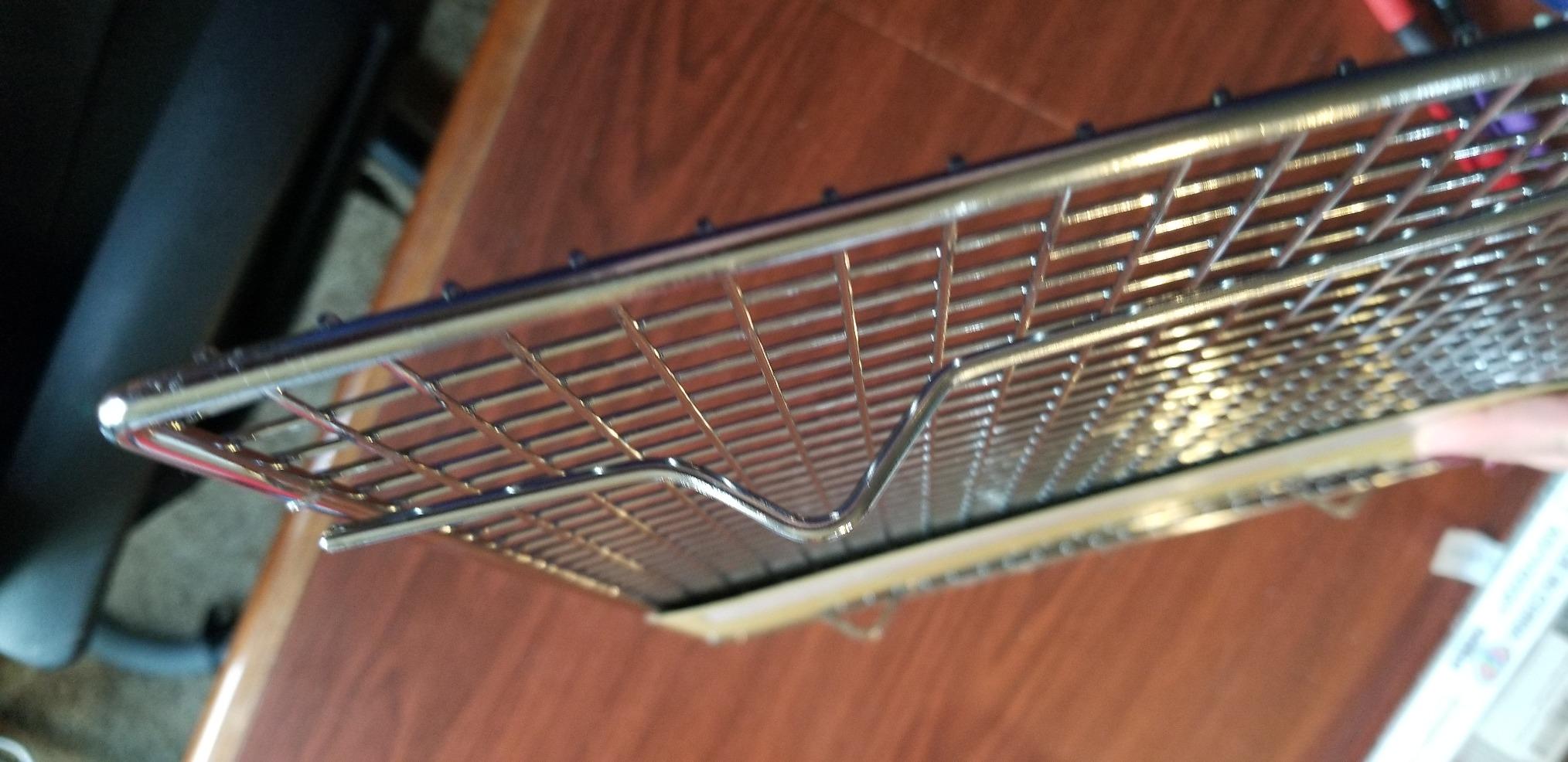 Mrs. Anderson's Baking Professional Cooling Rack, Heavy Duty Steel, Fits Half Sheet Pans, 16.5 x 11.875 x 0.625-Inches customer photo 2