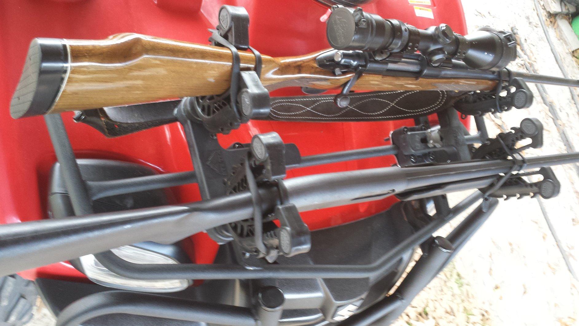 ATV TEK FFG1 FlexGrip Pro Mounting Rack for Gun, Bow, Tools, Utilities - Single Rider customer photo 1