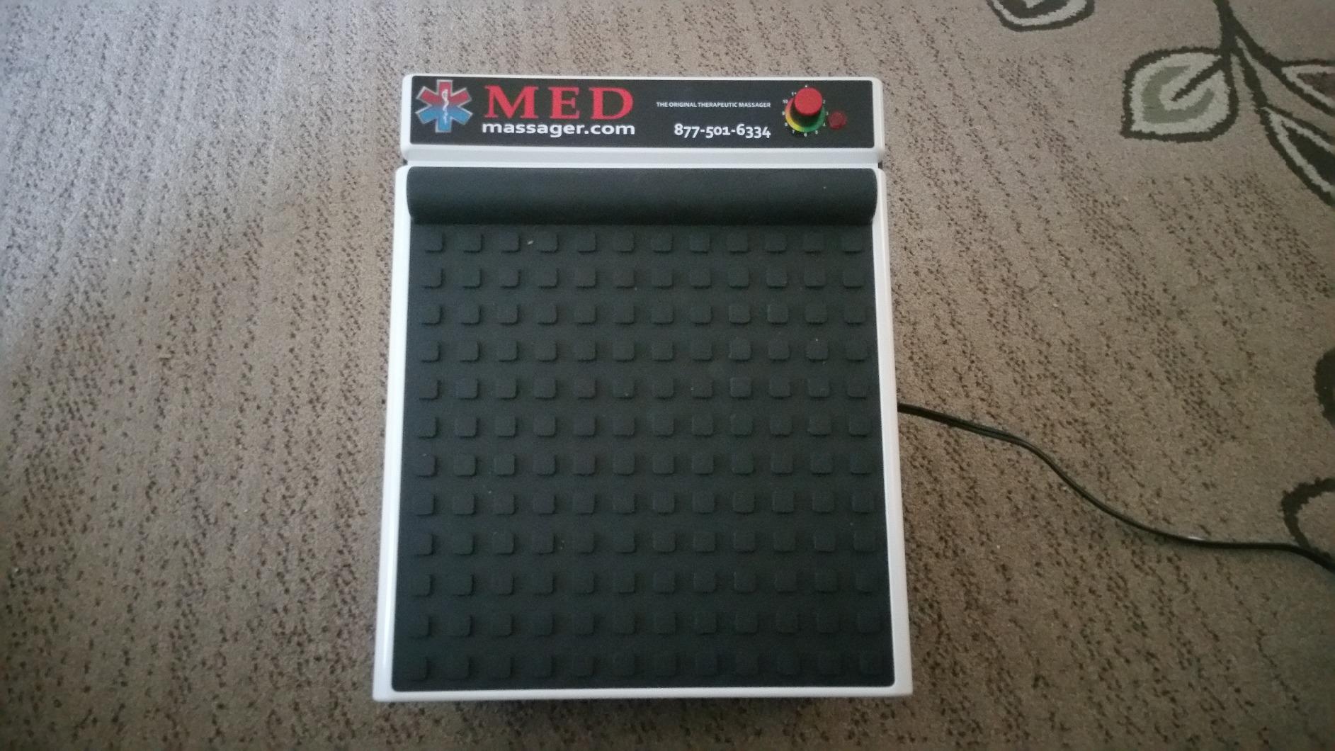 MedMassager Foot Massager Plus, Deep Tissue, Dual Speed, Portable, MMF07 | Compact, at-Home Massage Therapy, Fast Relief from Neuropathy, Improves Blood Circulation customer photo 2