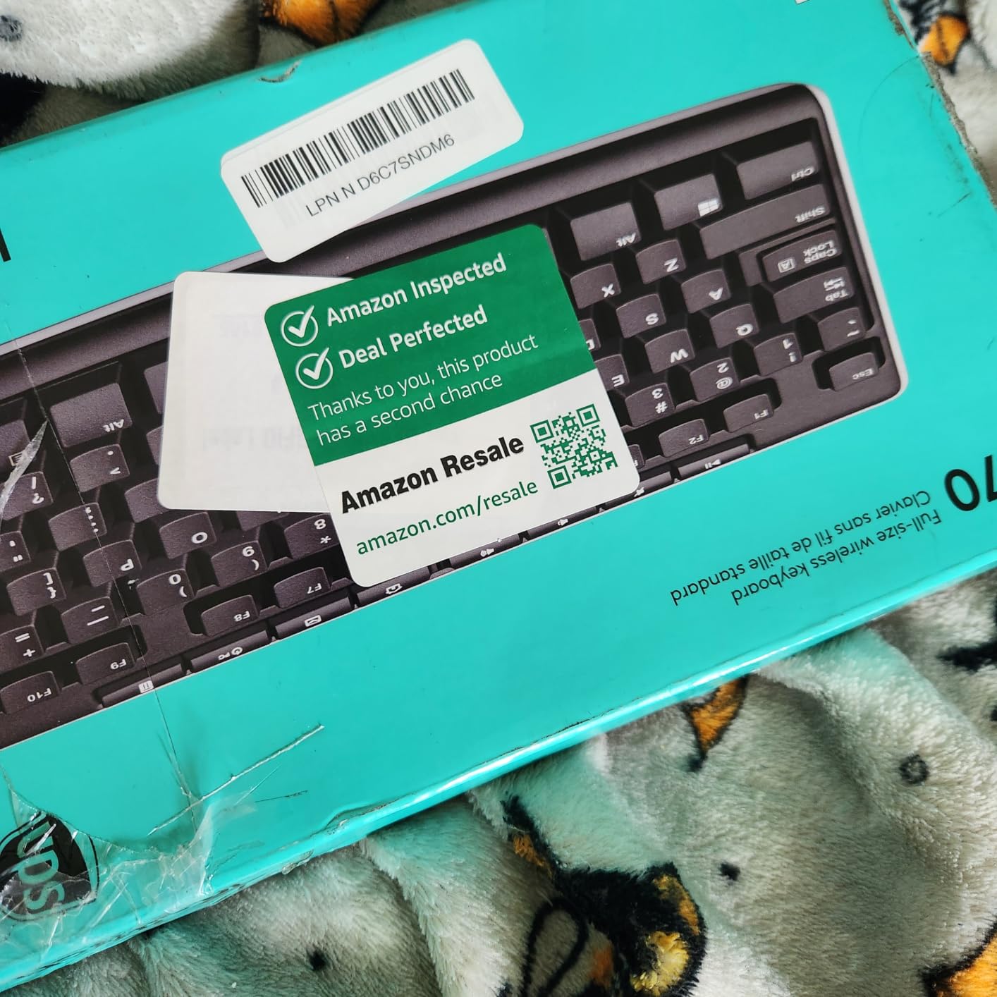 Logitech K270 Full Size Wireless Keyboard for Windows - Black | Full-size keyboard with number pad, 8 multimedia keys, includes USB-A receiver, 2-year battery, compatible with PC, laptop customer photo 2