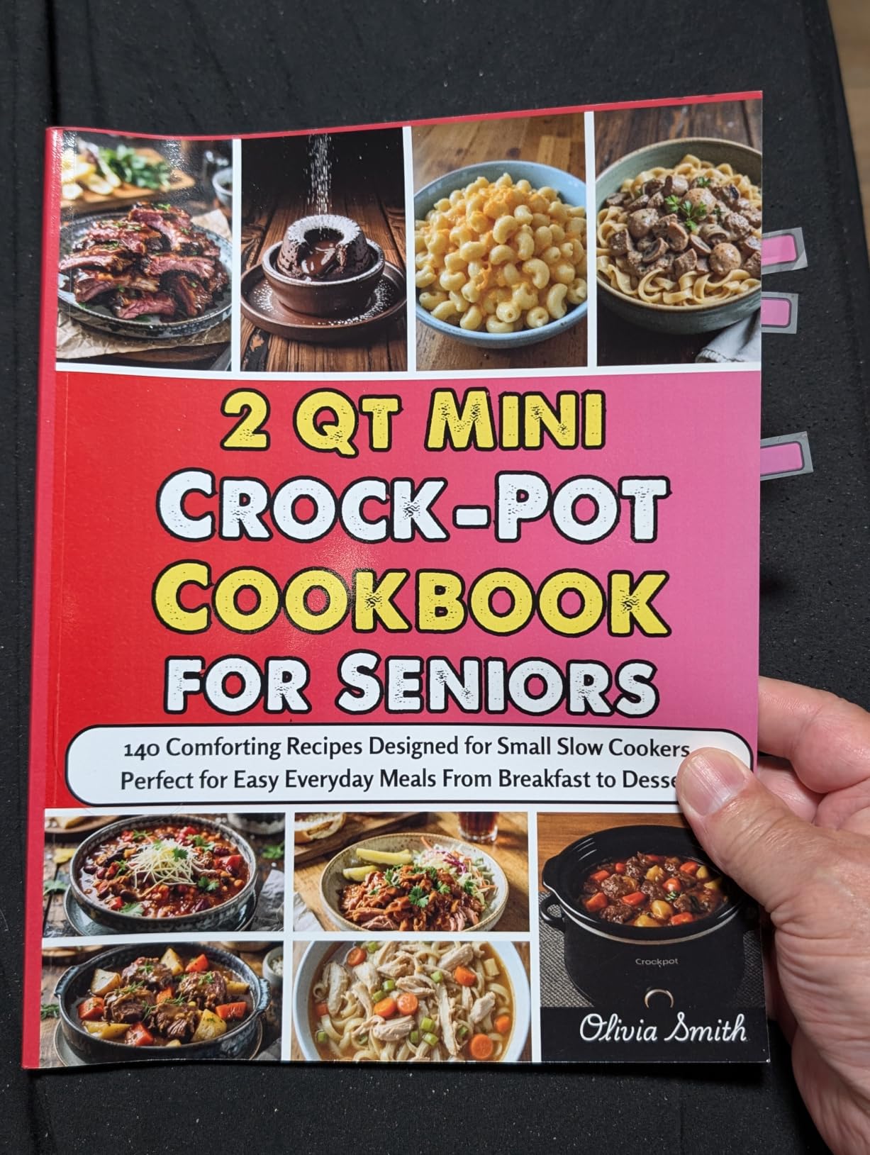 Crock-Pot 2-Quart Manual Slow Cooker, Feeds 2+ People, Great for Small Meals, Dips, & Sides; Removable Stoneware is Oven & Dishwasher-Safe, Black customer photo 2