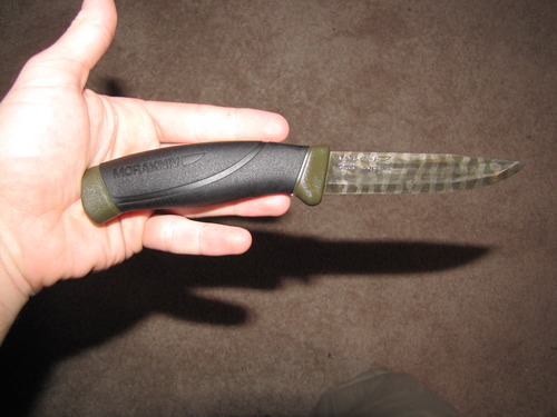 Morakniv Companion Carbon Steel Fixed-Blade Knife with Sheath customer photo 2