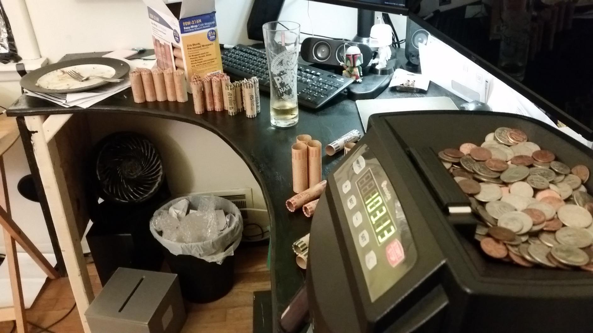 Cassida C200 Coin Sorter, Counter and Roller customer photo 2