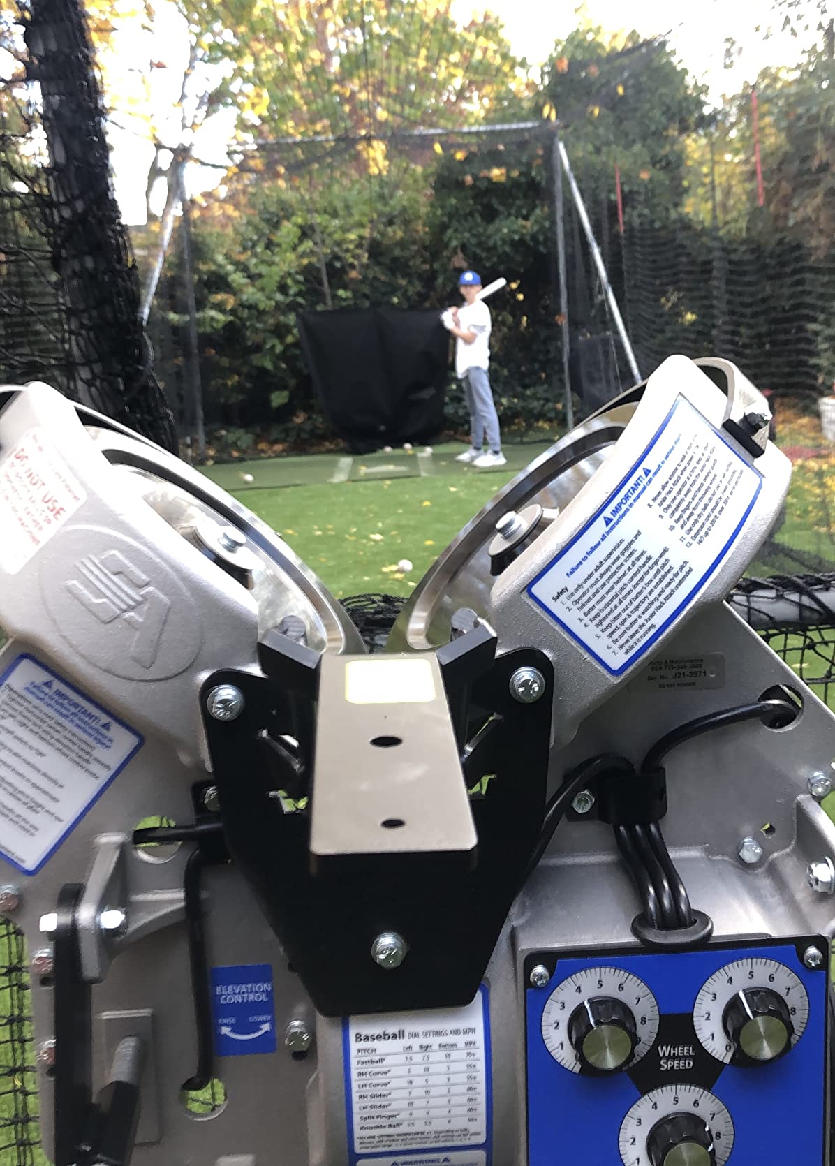 Junior Hack Attack Baseball Pitching Machine by Sports Attack customer photo 2