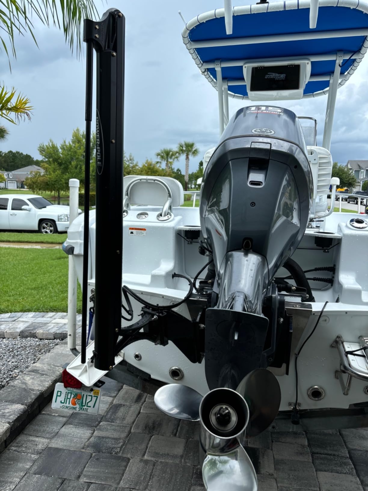 Power-Pole Sportsman II, 8ft., Black customer photo 2