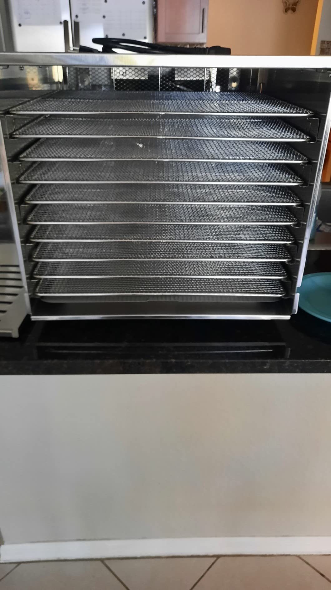 STX International Dehydra 1200W-XLS Food Dehydrator | Commercial Stainless Steel | Digital Controls | 10 Trays | 2 Food-Safe Mats | 1200 Watts | 97-165°F Temperature Range | 15-Hour Timer | Jerky Safe customer photo 2