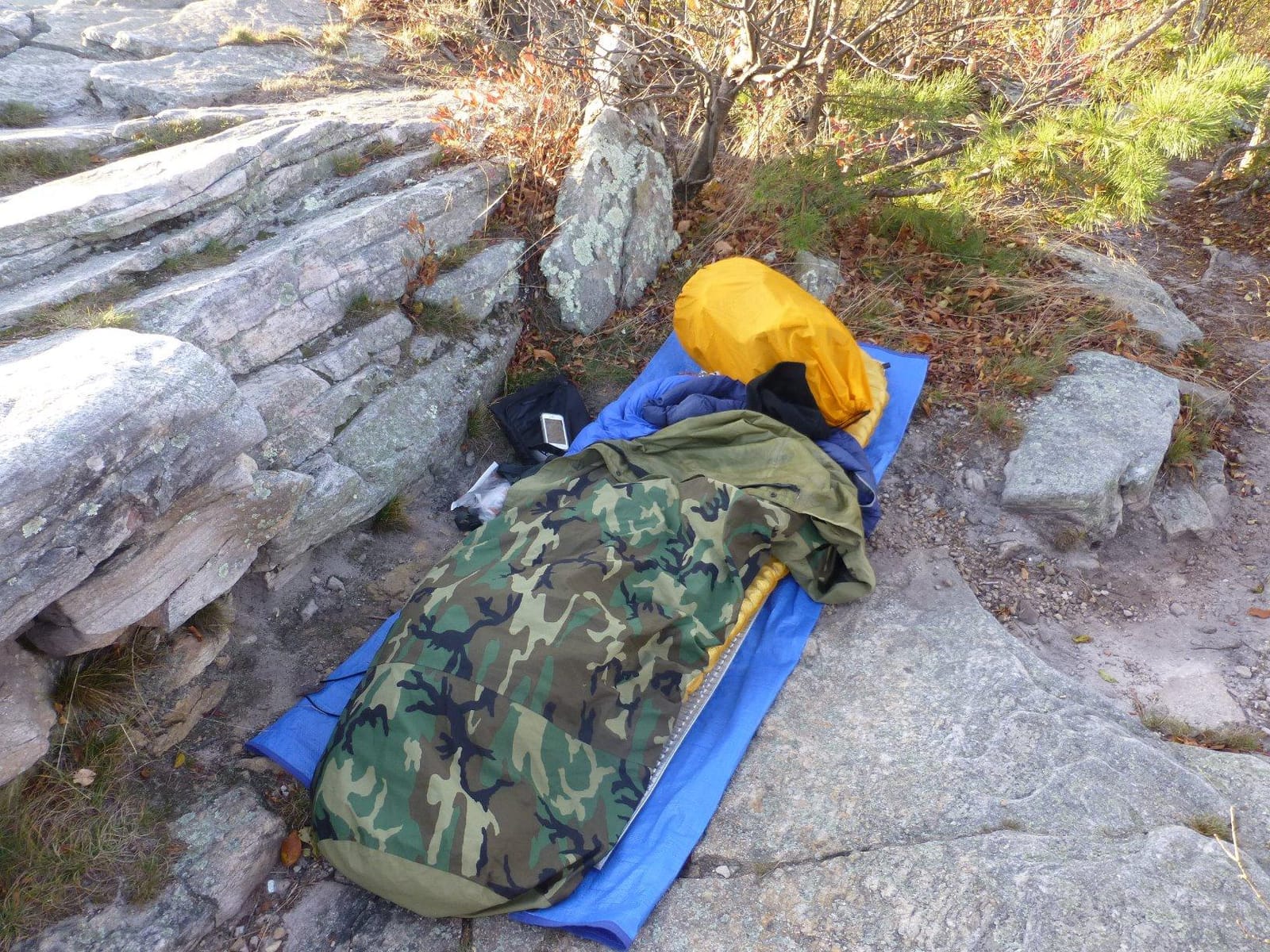Woodland Camouflage Waterproof Bivy Cover | Durable design | Easy to use customer photo 2