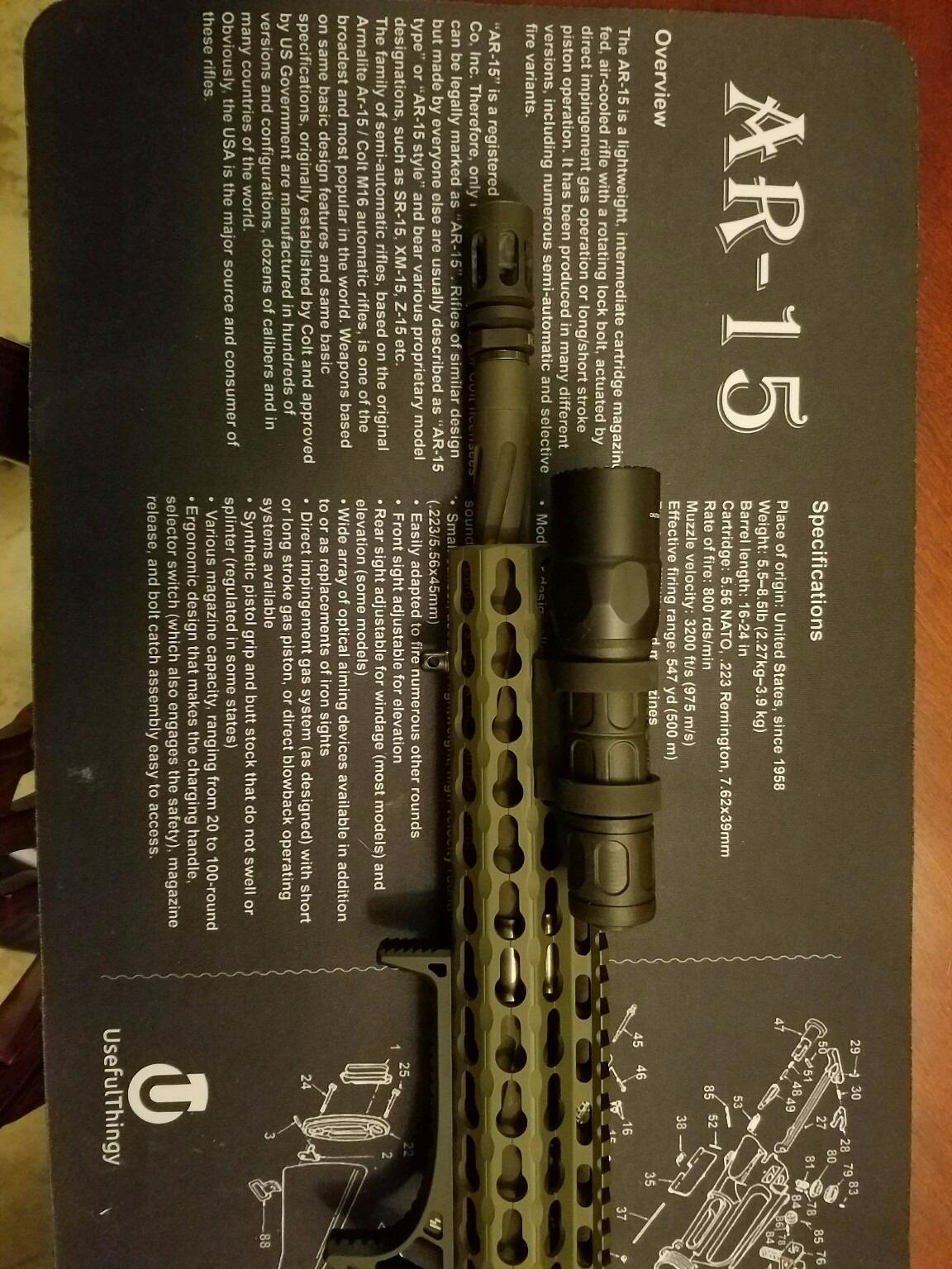 SureFire Handheld LED Flashlight - G2X Tactical 600 Lumens 8,700 Candela | G2X Tactical Dual Output Hybrid Beam LED Flashlight w/ Click Tailcap Switch - Mil-Spec Hard Anodized IPX7 customer photo 2